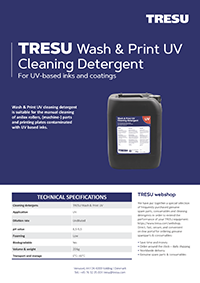 2023_2_TRESU_Wash & Print UV Cleaning Detergent_Datablad